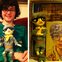 Moonrise Kingdom Plush Meets Actor