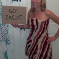 Crocheted Bacon Dress