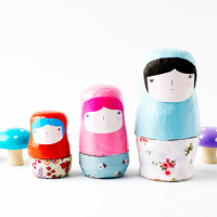 How-To: DIY Nesting Dolls