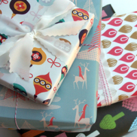 Limited Edition Spoonflower Gift Wrap