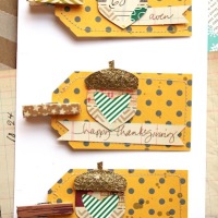 How-To: Thanksgiving Acorn Place Cards