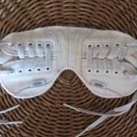 Eye Mask From Old Sneakers