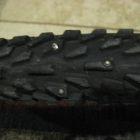 Studded Bicycle Tires and Chains