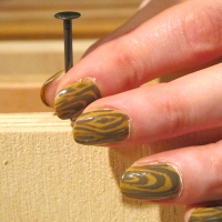 Wood Nails – A Faux Bois Manicure