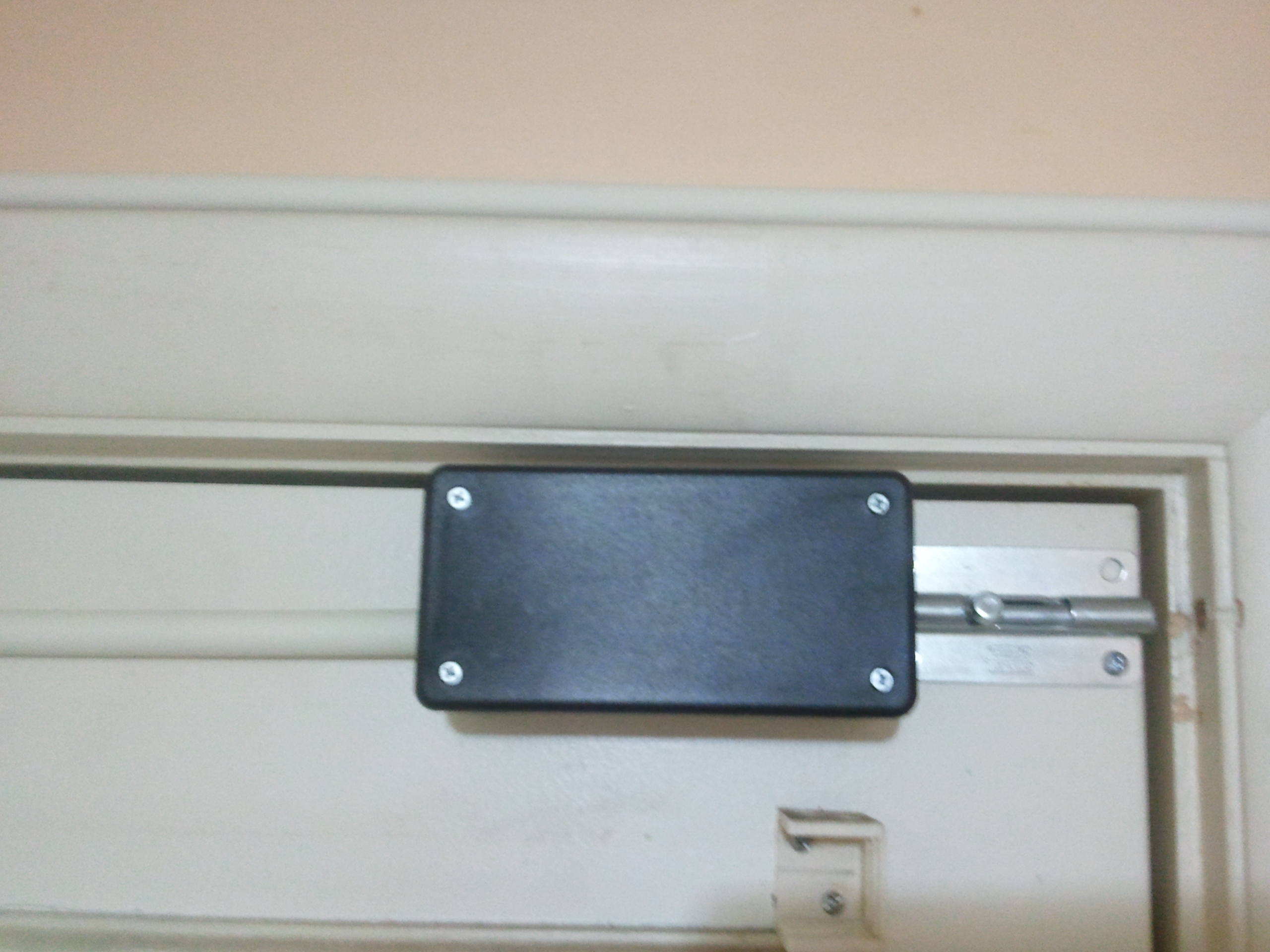 motorized door lock