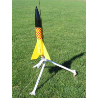 Portable Model Rocket Launch Pad
