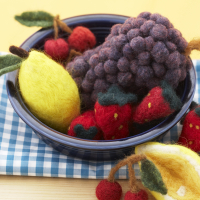 Felted Fruit