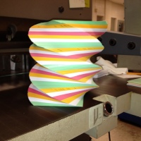 Multicolor Spiral Paper Pad