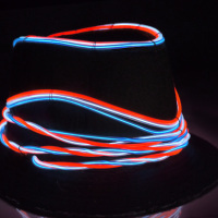 EZ-EL Wire 4th of July Hat