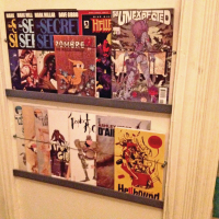 Easy Comic Book or Magazine Shelves