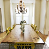 Inspiration: DIY Dining Room Table