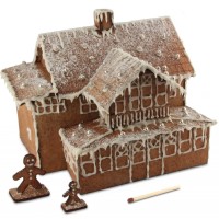 Laser-Cut Gingerbread House