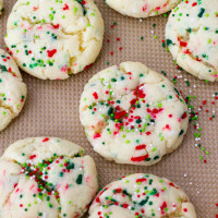 Holiday Confetti Cookies