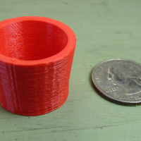 The MakerGear Mosaic 3D Printer – Part VIII: The First Print