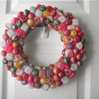 How-To: Faux Resin Candy Wreath