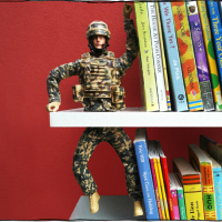 War and Peace Bookend