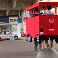 Knitted Volkswagen Van