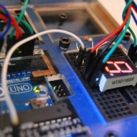 Drive a 7-Segment LED with an Arduino