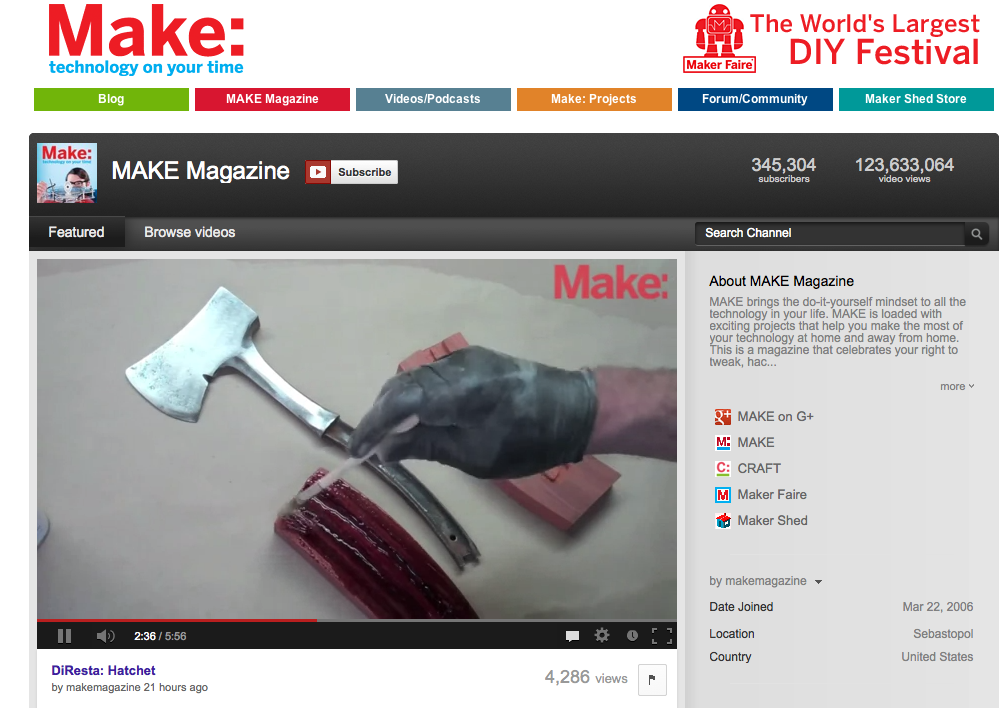 MAKE is Looking for Video Contributors