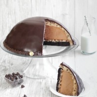 Recipe: Chocolate Mousse Cookie Dough Bombe