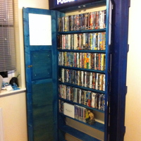 Tardis Bookshelf is a Who-ot!