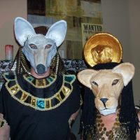 Egyptian God and Goddess Masks