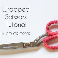 How-To: Wrapped Scissors