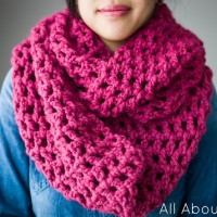 How-To: Long Double Crochet Cowl