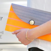 DIY Washi Tape Clutch