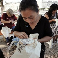 Mobile Factory Makes Electronic Embroidery