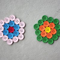 How-To: Button Coasters