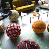 Knitted Yoga Ball Covers