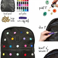 Polka Dot Backpack