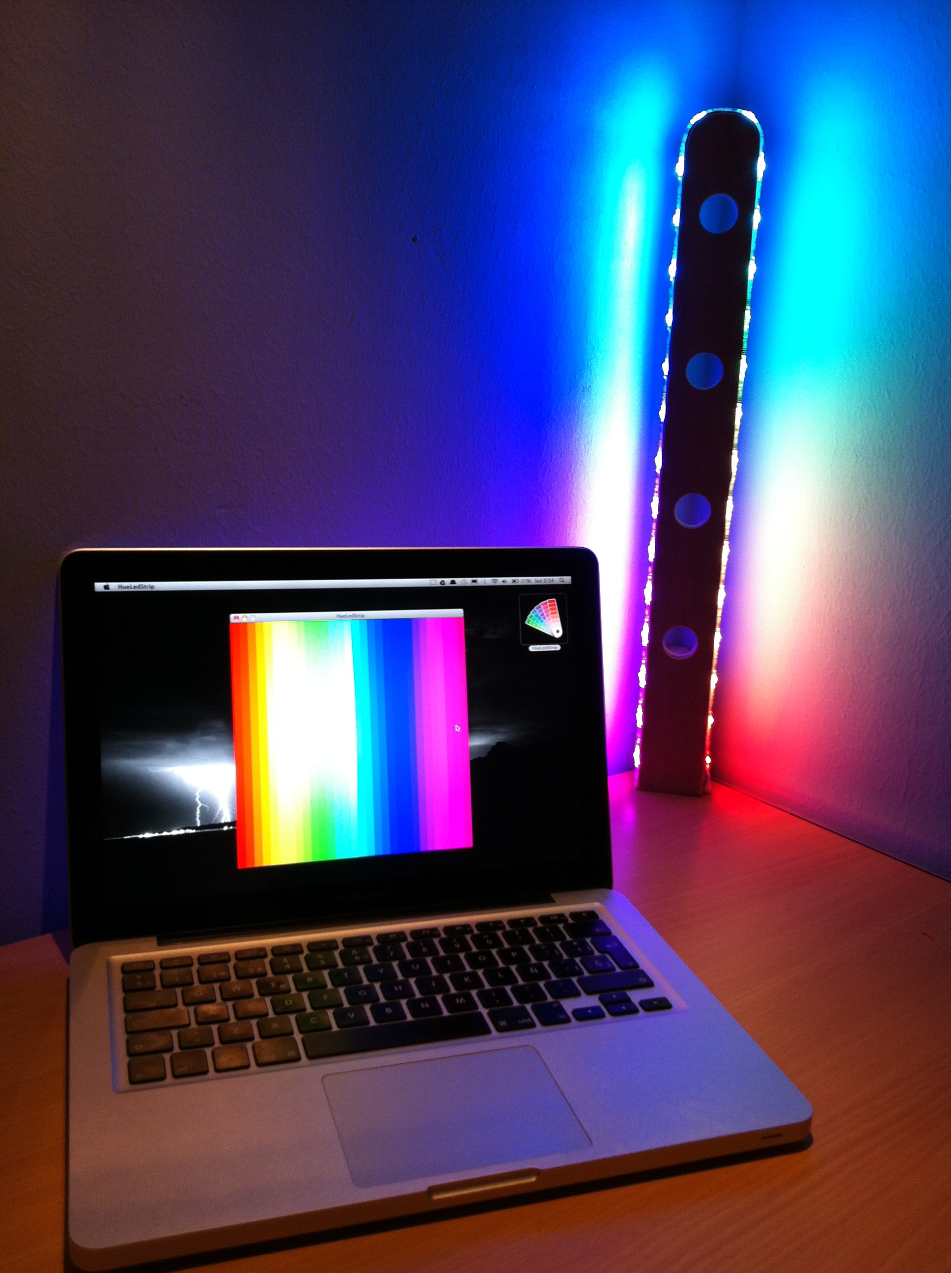 Arduino-Controlled RGB Lamp Make:
