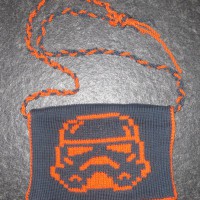 Knitted Stormtrooper Purse