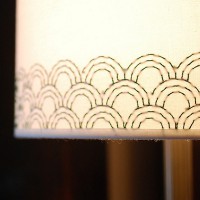 How-To: Embroidered Lampshade