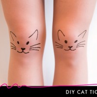 DIY Kitty Cat Tights