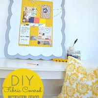 Fabric Covered Inspiration Board