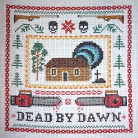 Evil Dead Cross-Stitch Sampler