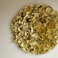 Gold Statement Wall Piece