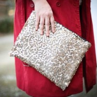 How-To: No-Sew Sequined Clutch