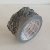 Topographical Map from Roll of Electrical Tape
