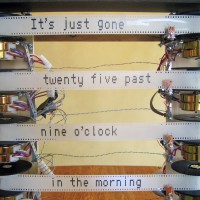 Made On Earth — A Reel-Time Clock