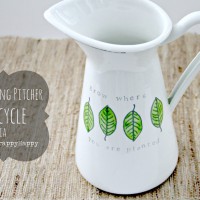 Upcycled Spring Water Pitcher