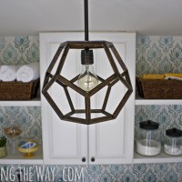 Inspiration: DIY Dodecahedron Pendant Light