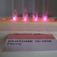 Color Swatches Displayed with RGB LEDs