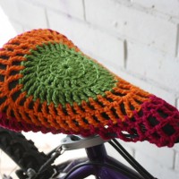 How-To: Crocheted Bike Seat Cover