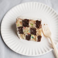 How-To: Checkerboard Birthday Cake