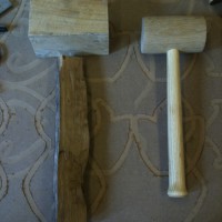 Turning a Wooden Mallet on the Lathe
