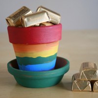 Flashback: Rainbow Pots for St. Patrick’s Day